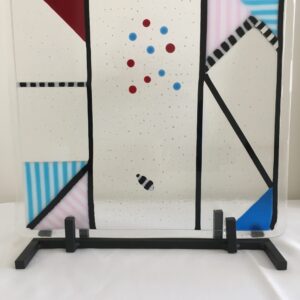 Art Object, Objet d'Art, coloured glass, wedding gift, art deco style, glass art Australia, art glass, artisan, home decor, handmade, Australia